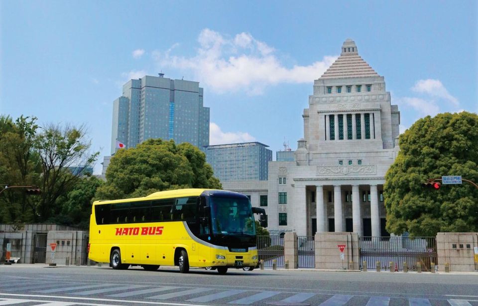 Tokyo : Full-Day Bus Tour W/ Buffet Lunch & Tea Ceremony - Additional Information