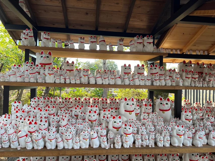 Tokyo Gotokuji Unique Temple Walking Tour for Cat Lovers. - Cat Culture Exploration