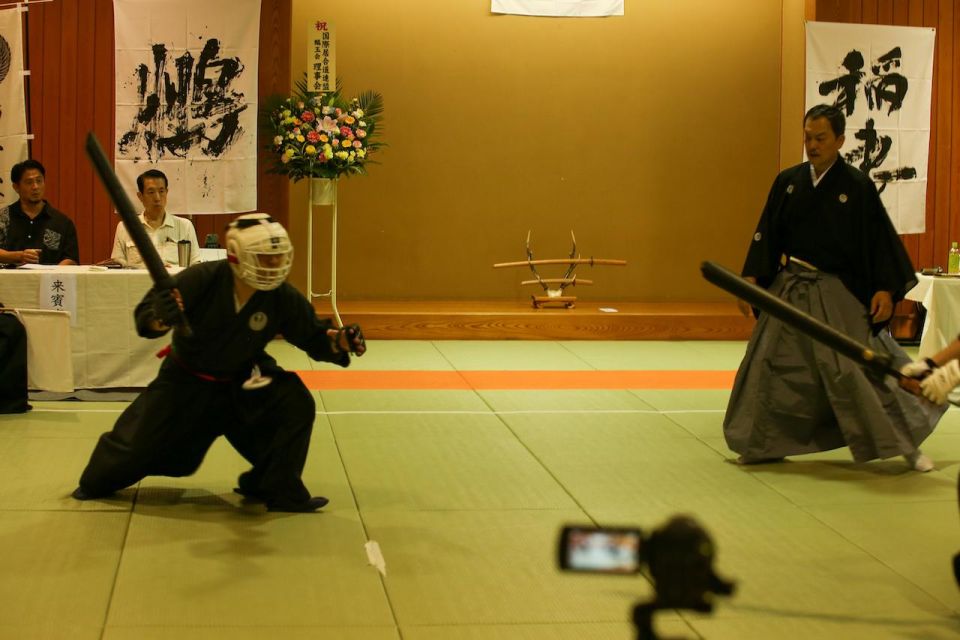 Tokyo Iaido Tournament Entry Fee + Martial Arts Experience - Important Reminders