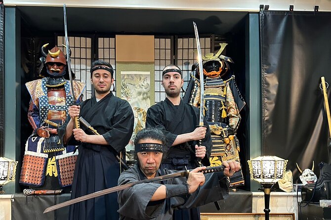 60-Min Samurai Hands-On Seminar for History Lovers + Photo Time - Directions