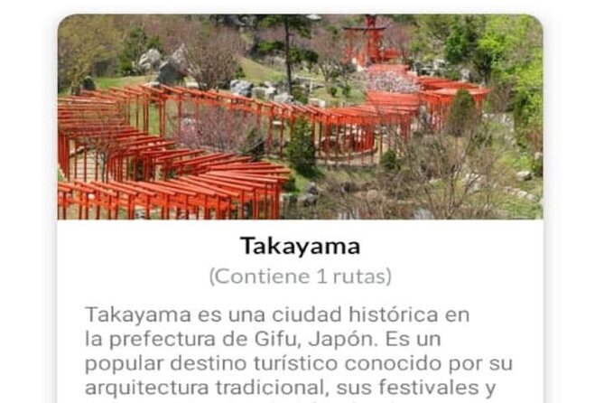 Audio Guide App Japan Tokyo Kyoto Takayama Kanazawa Nikko and Others - User Experience and Navigational Tools