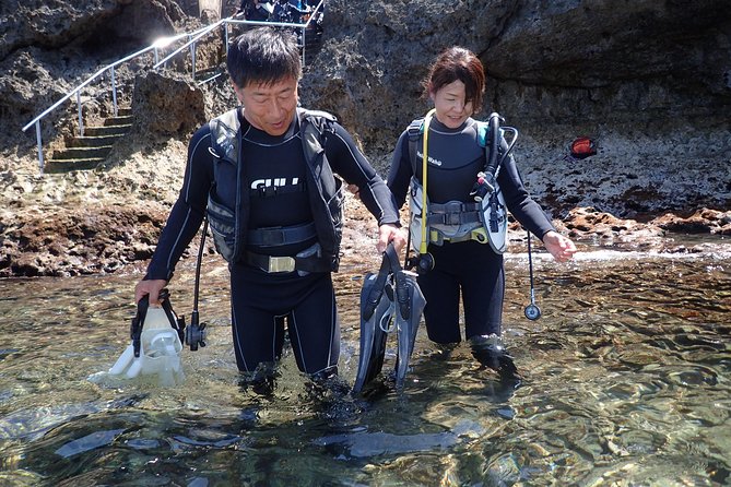 Blue Cave Experience Diving! [Okinawa Prefecture] Feeding & Photo Image Free! English, Chinese Guide Available! 1 Group With a Dedicated Instructor - Recap