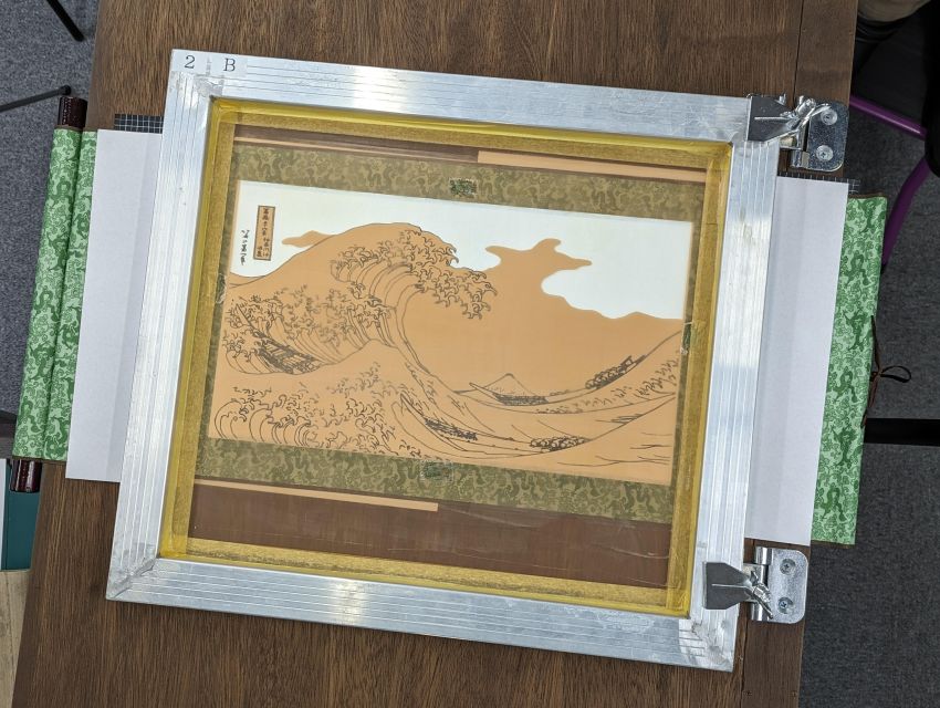 【Standard】Tokyo: Ukiyo-e Scroll Making Experience - Important Information