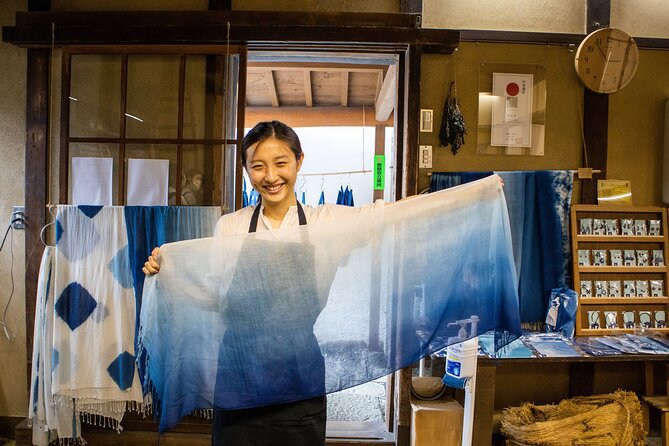 Indigo Dyeing Experience : Scarf / Tokushima, Shikoku - Pricing Details