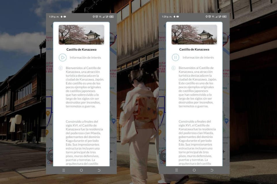 Kanazawa Self-Guided Tour App With Multi-Language Audioguide - Customer Reviews