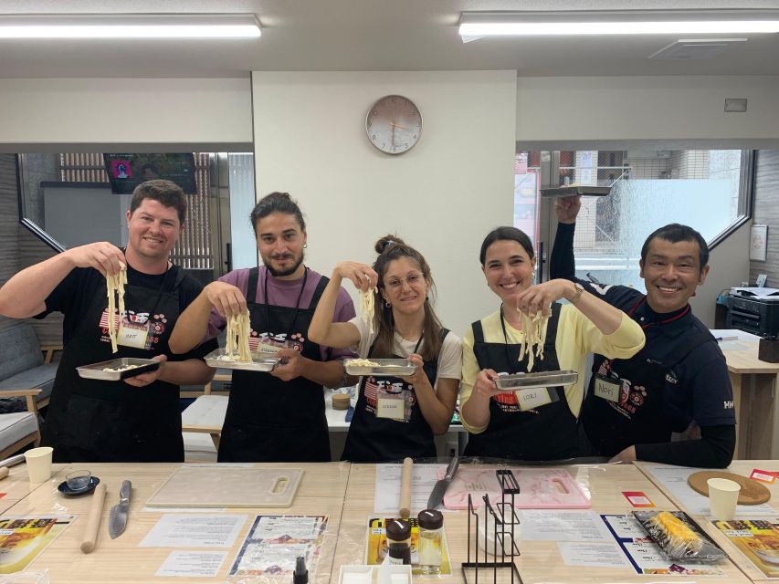 Kyoto: Japanese Udon and Sushi Cooking Class With Tastings - Frequently Asked Questions