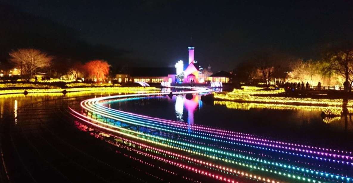 Nagoya: Mitsui Outlet Park, Light-Up Festival, & Onsen Tour - Recap