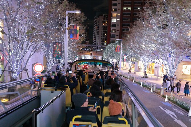 Night Cherry Blossom Bustour With Nihonbashi Shop Discount Ticket - Meeting Point Details