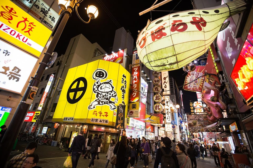 Osaka: Self-Guided Audio Tour - Attractions