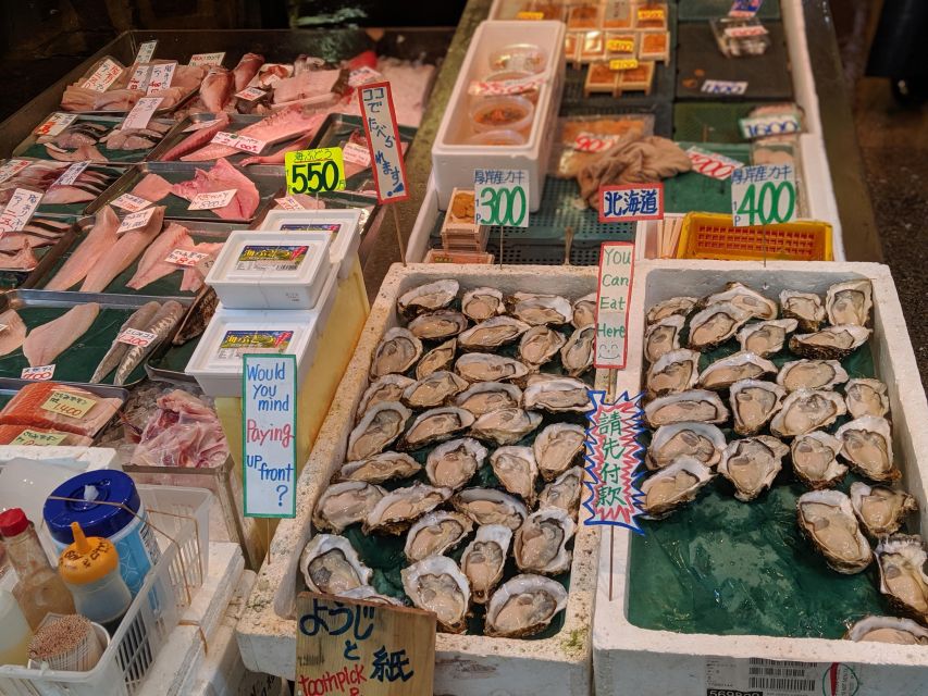 Small Group Tsukiji Fish Market Food Tour - Important Information