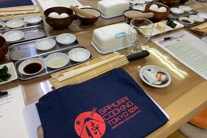 Sushi Making and Sake Tasting Experience - Booking Information