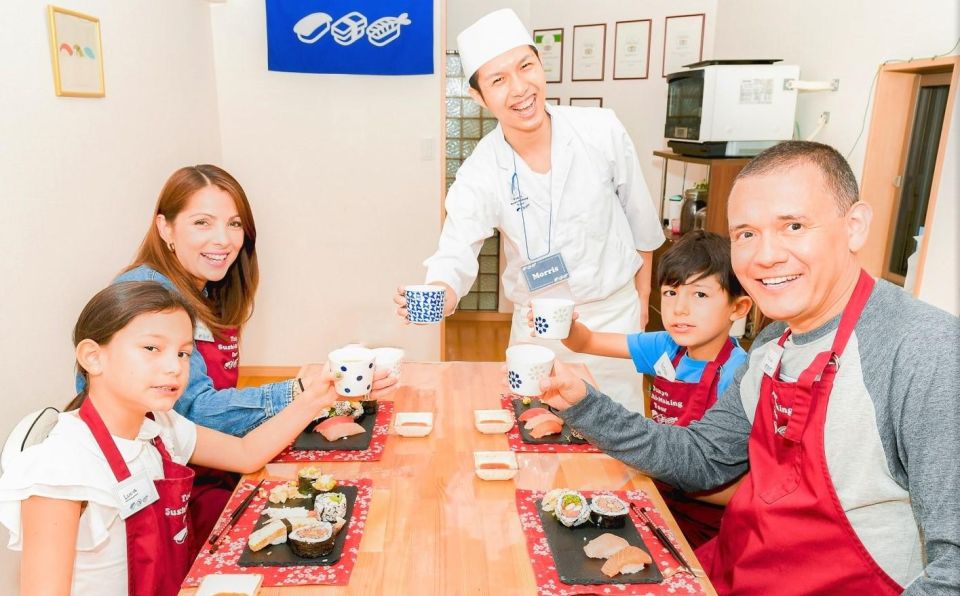 Sushi Making Class in English With Friendly Chef in Tokyo - Price and Duration