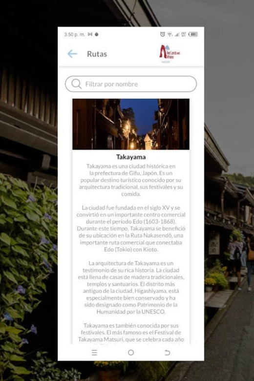 Takayama Self-Guided Tour App With Multi-Language Audioguide - Meeting Point