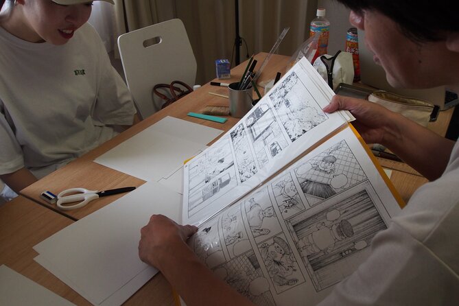 Tokyo Manga Drawing Lesson Guided by Pro - No Skills Required - Cancellation Policy