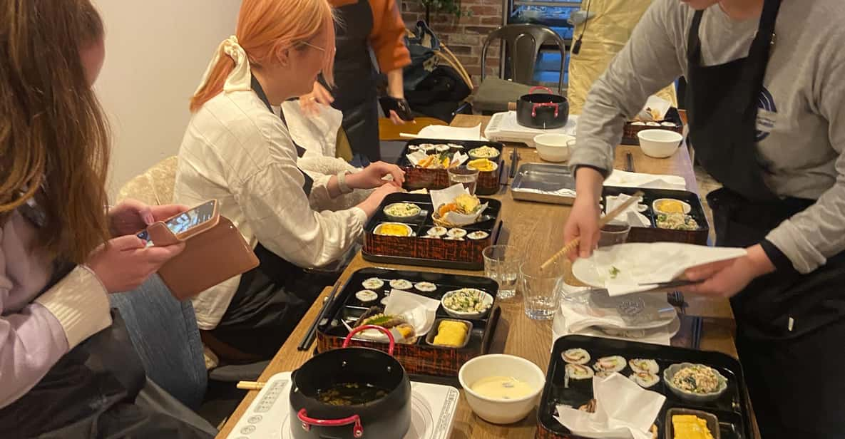 Kyoto: Japanese Washoku Bento Cooking Class With Lunch - Directions