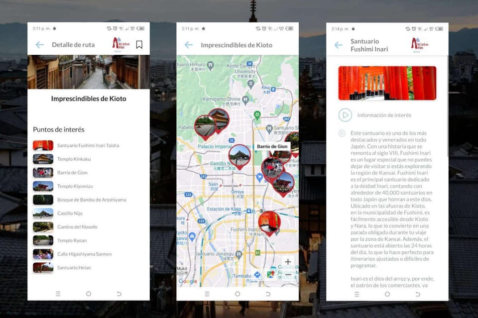 Kyoto Self-Guided Tour App With Multi-Language Audioguide - Frequently Asked Questions