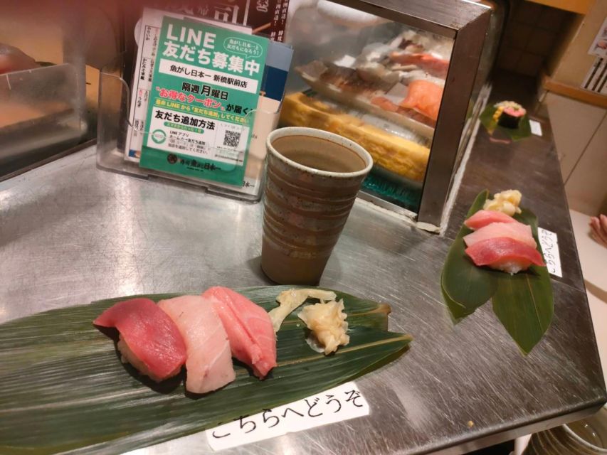 Shimbashi Walking Food Tour With a Local Guide in Tokyo - Tour Duration