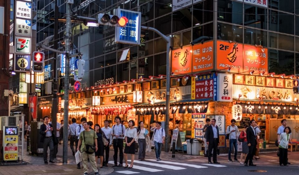 Tokyo: 3-Hour Food Tour of Shinbashi at Night - Additional Information and Directions