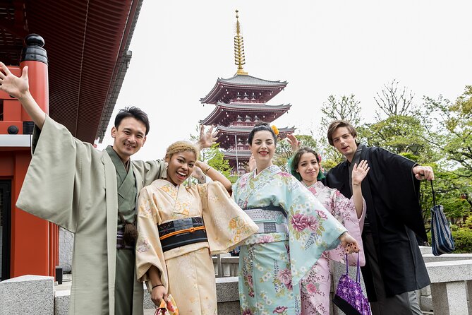 Tokyo Asakusa Kimono Experience Full Day Tour With Licensed Guide - Booking and Pricing Information