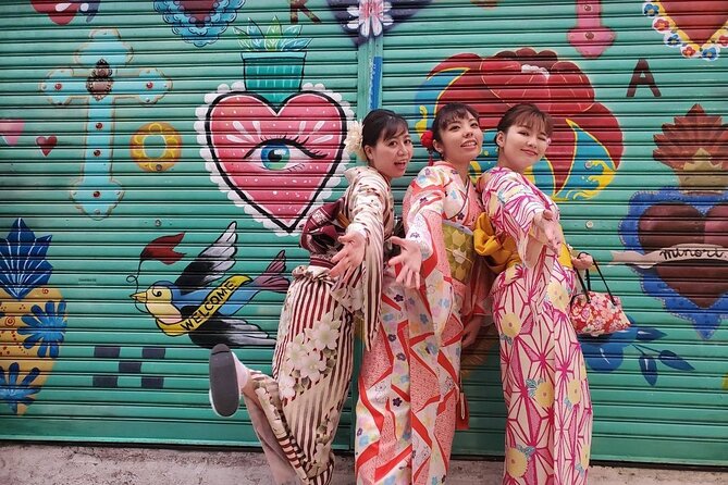 Walking Around the Town With Kimono You Can Choose Your Favorite Kimono From [Okinawa Traditional Costume Kimono / Kimono / Yukata] Hair Set & Point Makeup & Dressing & Rental Fee All - Cancellation Policy