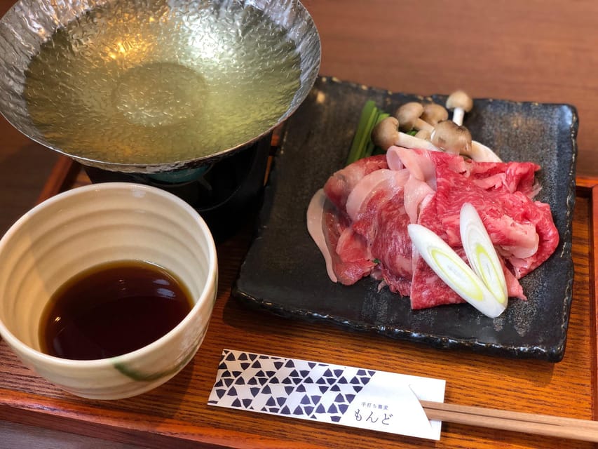 Handmade Soba Noodle and Hokkaido Ezo Deer Meat Shabu Shabu - Key Highlights