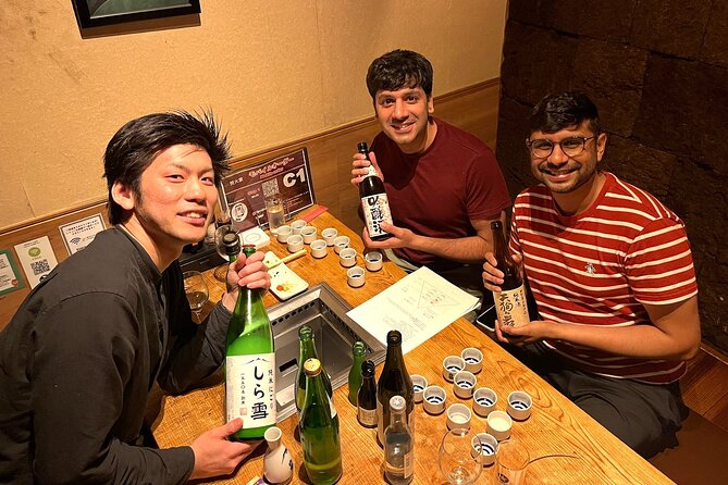 Sake Tasting Experience in Shibuya With 10 Varieties of Sake!! - Participant Age Requirement