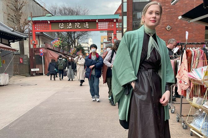 Asakusa 2 Hours Sweets and Kimono Shopping Tour - Key Points