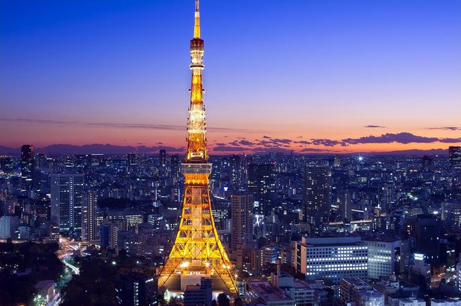 Chefs Table With Private View of Tokyo Tower - Key Points