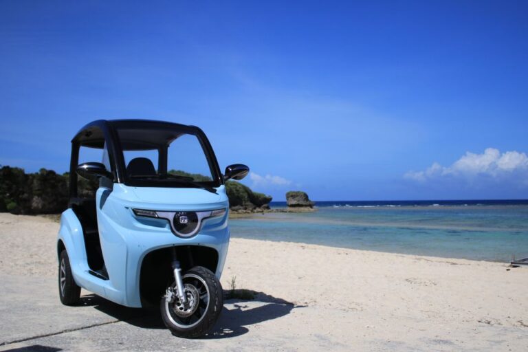 EMOBI New Option for Sightseeing: Electric Tuk-Tuk in Japan