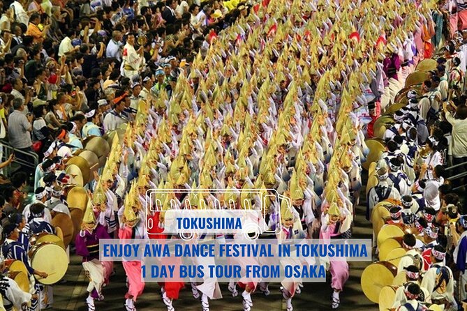 Enjoy Awa Dance Festival in Tokushima 1 Day Bus Tour From Osaka - Key Points