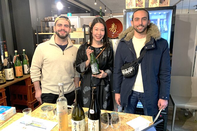 Guided Sake Tasting in Tsukiji - Key Points