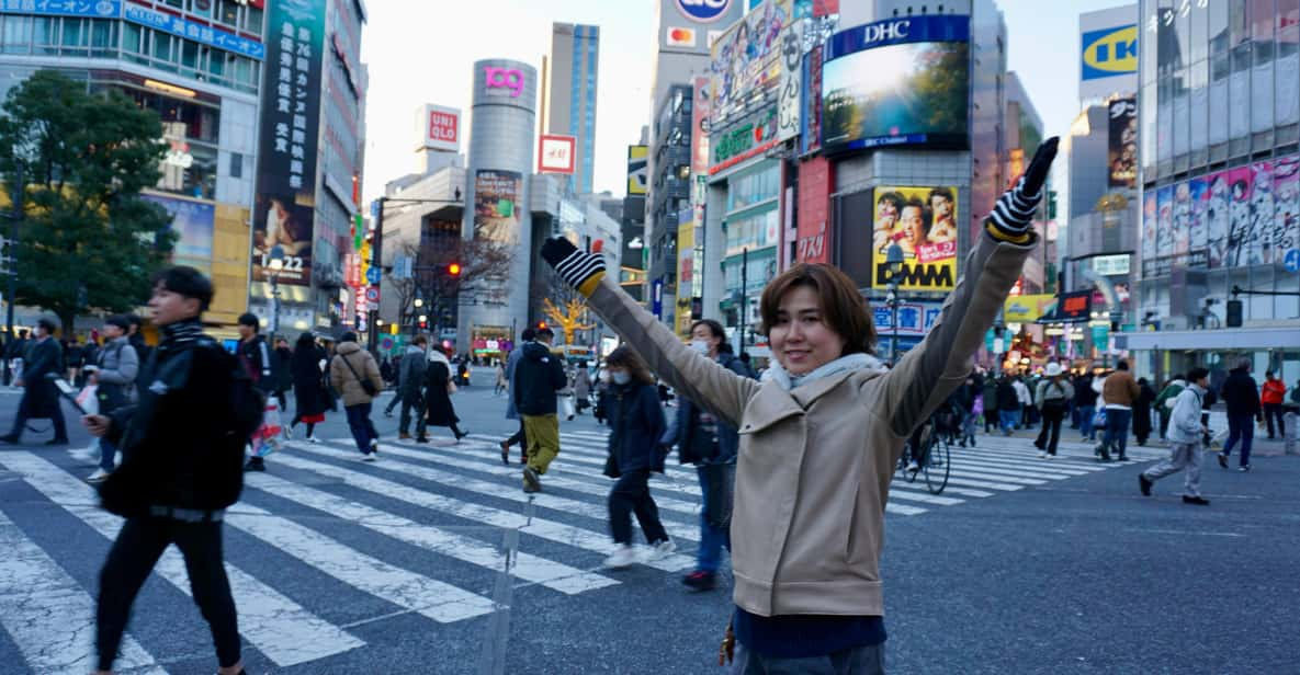 Harajuku From Meiji Shrine to Shibuya Crossing 2 Hours - Key Points