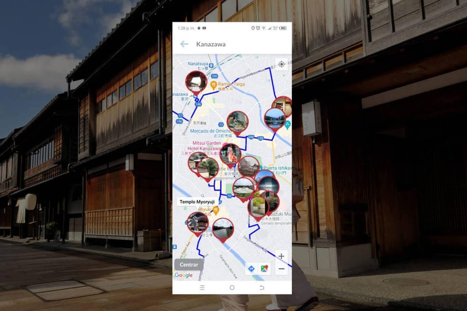 Kanazawa Self-Guided Tour App With Multi-Language Audioguide - Key Points