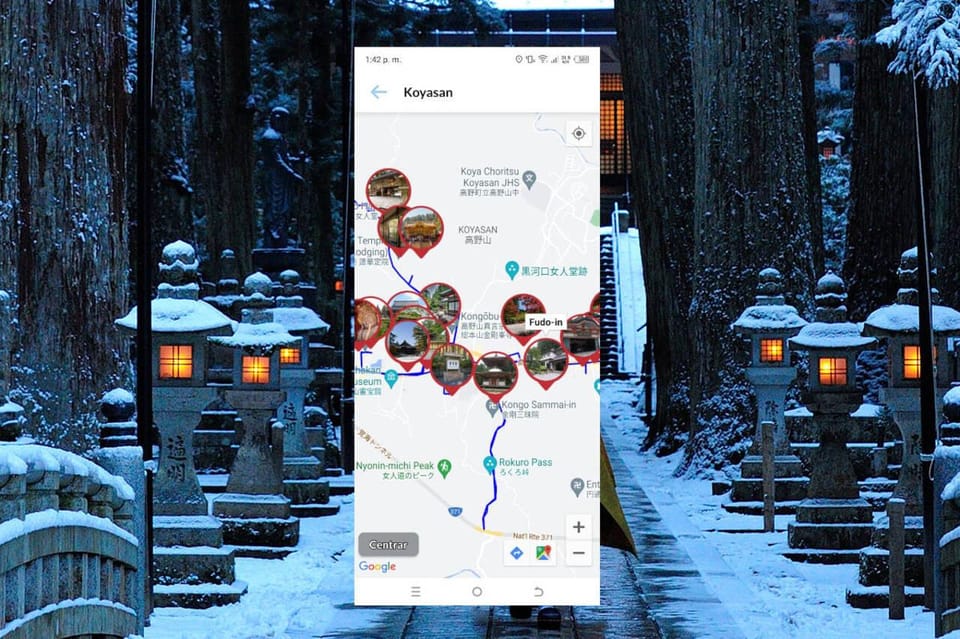 Koyasan Self-Guided Route App With Multi-Language Audioguide - Key Points