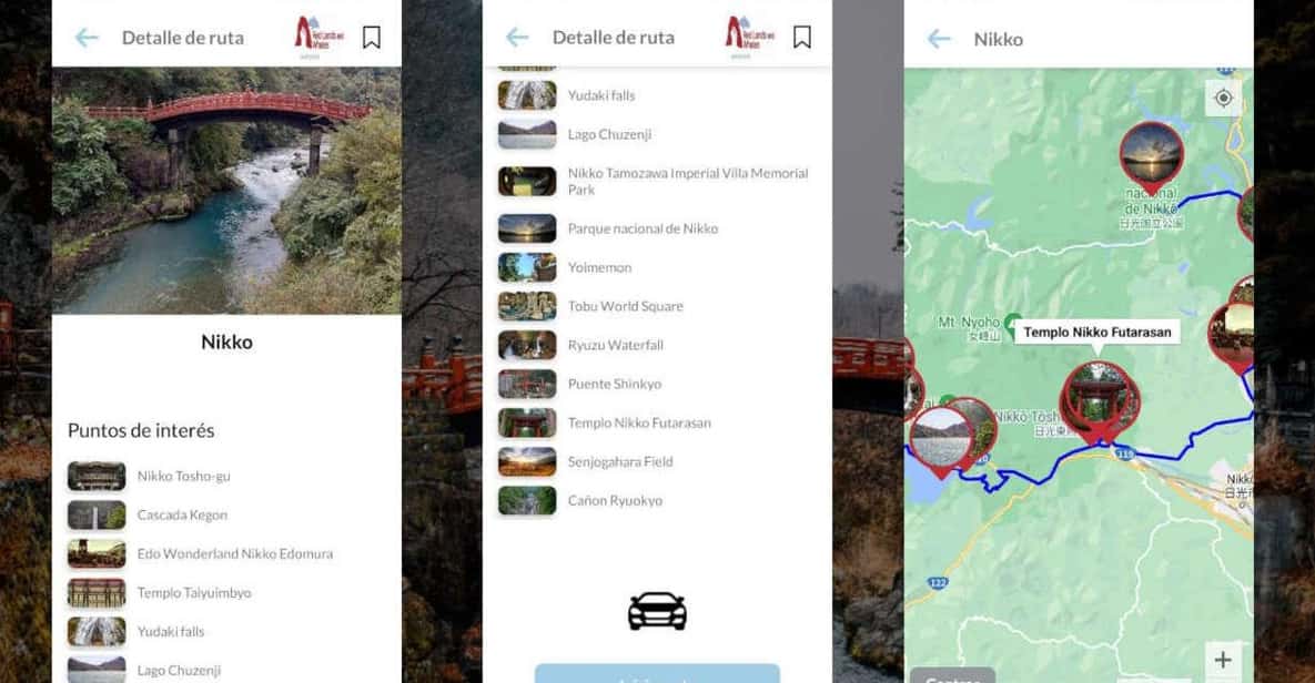 Nikko Self-Guided Tour App With Multi-Language Audioguide - Key Points