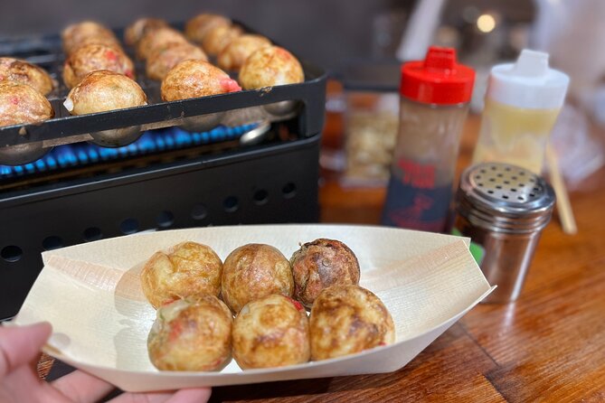 Osaka SAKE Tasting With Takoyaki DIY - Key Points