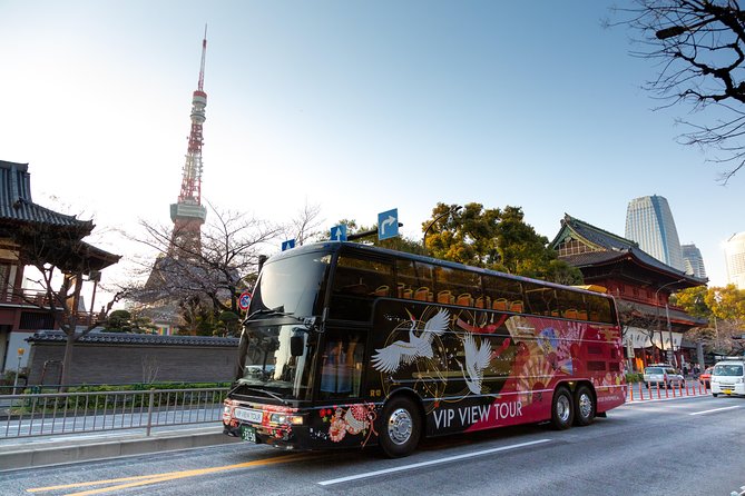 Tokyo: 70mins Open Top Sightseeing Bus With Audio Guide - Tour Details