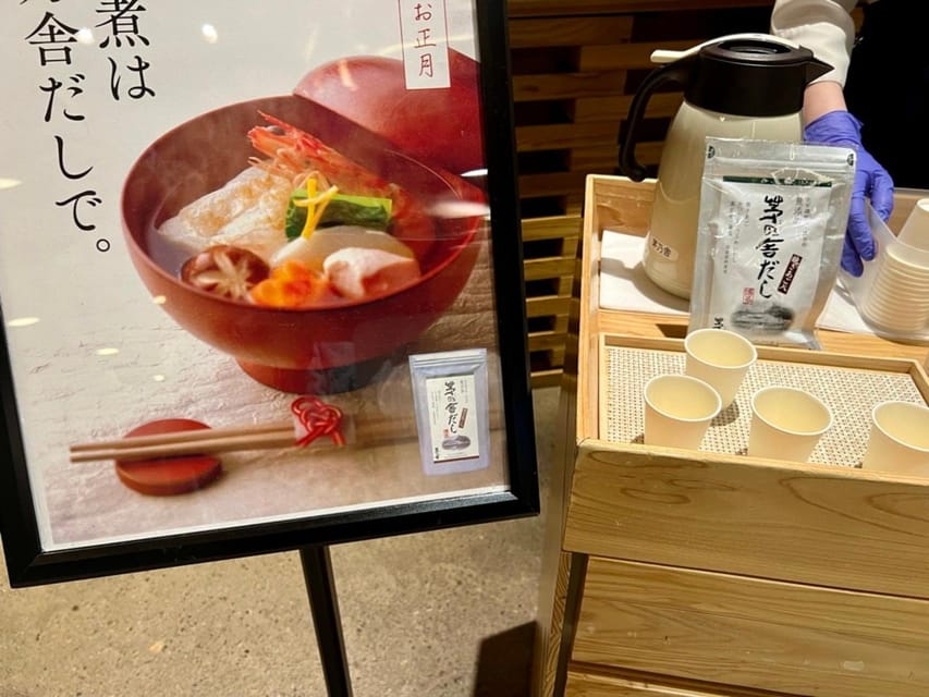 Tokyo : Dashi Drinking and Shopping Tour at Nihonbashi - Key Points