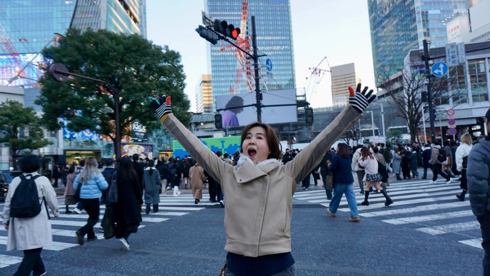 Tokyo From Meiji Shrine to Shibuya Crossing & Lunch,Dessert - Key Takeaways