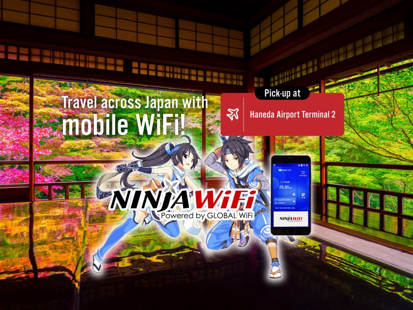 Tokyo: Haneda Airport Terminal 2 Mobile WiFi Rental - Key Points