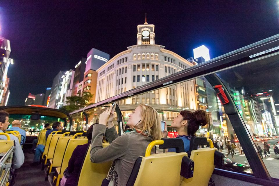 Tokyo: Hop-On Hop-Off Sightseeing Bus Ticket - Key Points