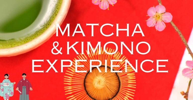 Tokyo: Matcha and Kimono Experience