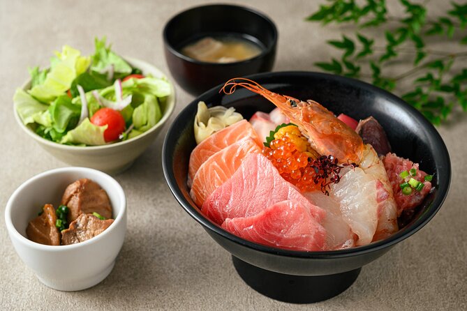 Tokyo Seafood Buffet Iroha Meal and Tuna Filleting Show - Location and Duration